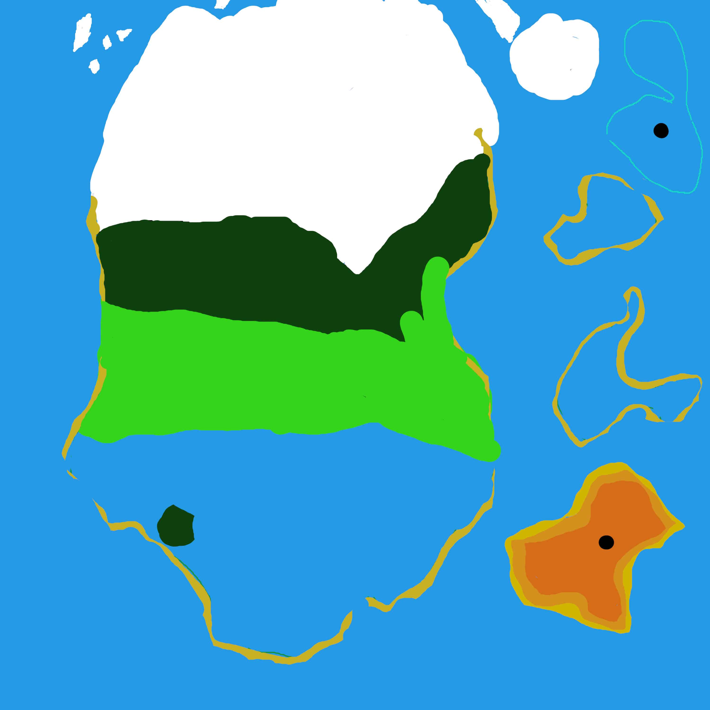 Première itération de la carte