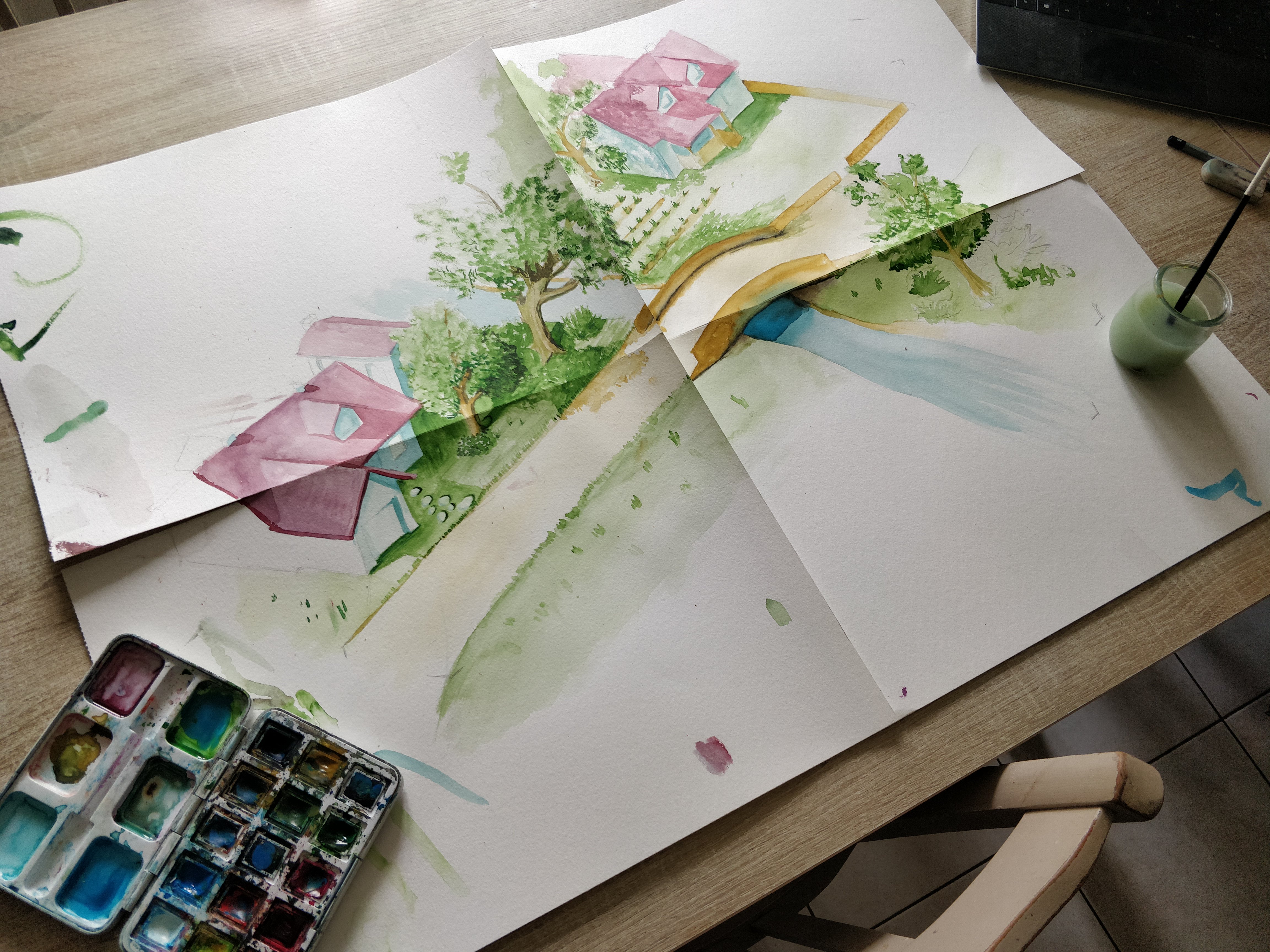 aquarelle